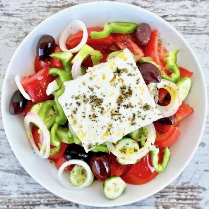 Greek salad the best