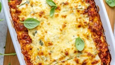 Ultimate low carb zucchini lasagna