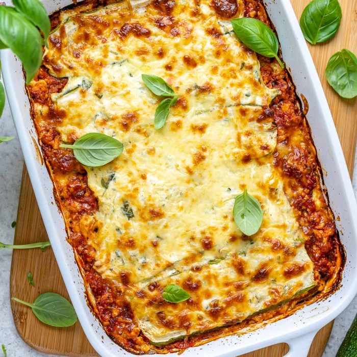 Ultimate low carb zucchini lasagna