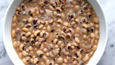 Eyed southern peas recipe slow recipes crock pot cooked cdkitchen pea ham cooker over cooking beans water rice serves makes