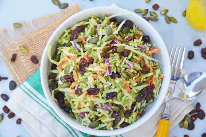 Broccoli slaw and ramen salad