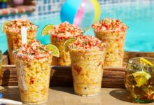 Elotes mexican corn in a cup