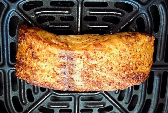 Cajun air fryer salmon