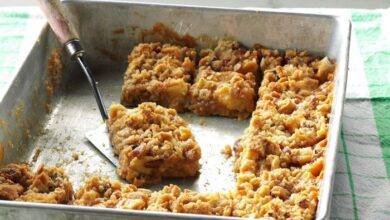 Caramel apple bars iii