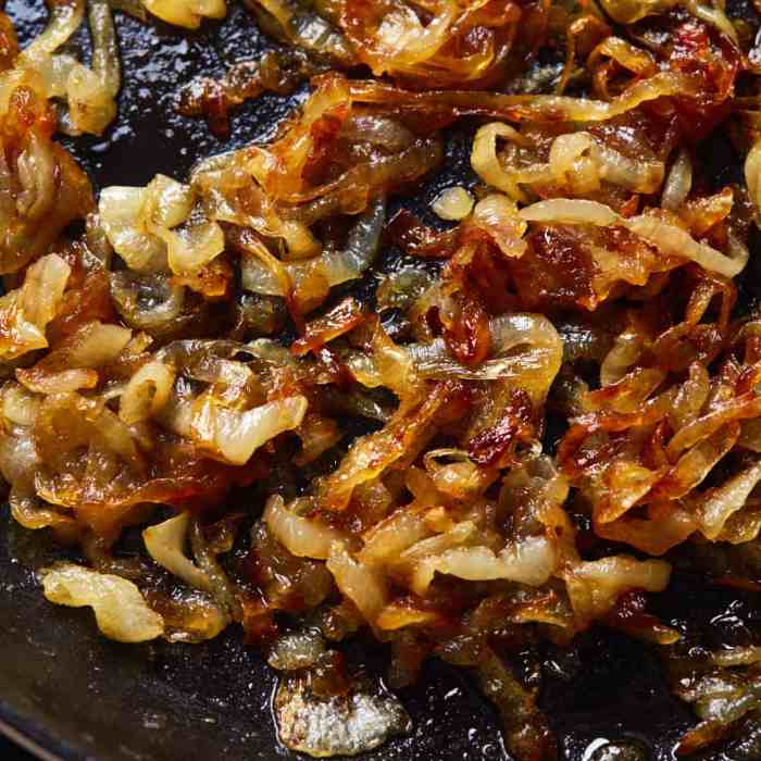 Sauteed apples and onions