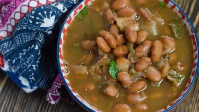 Slow cooker charro beans