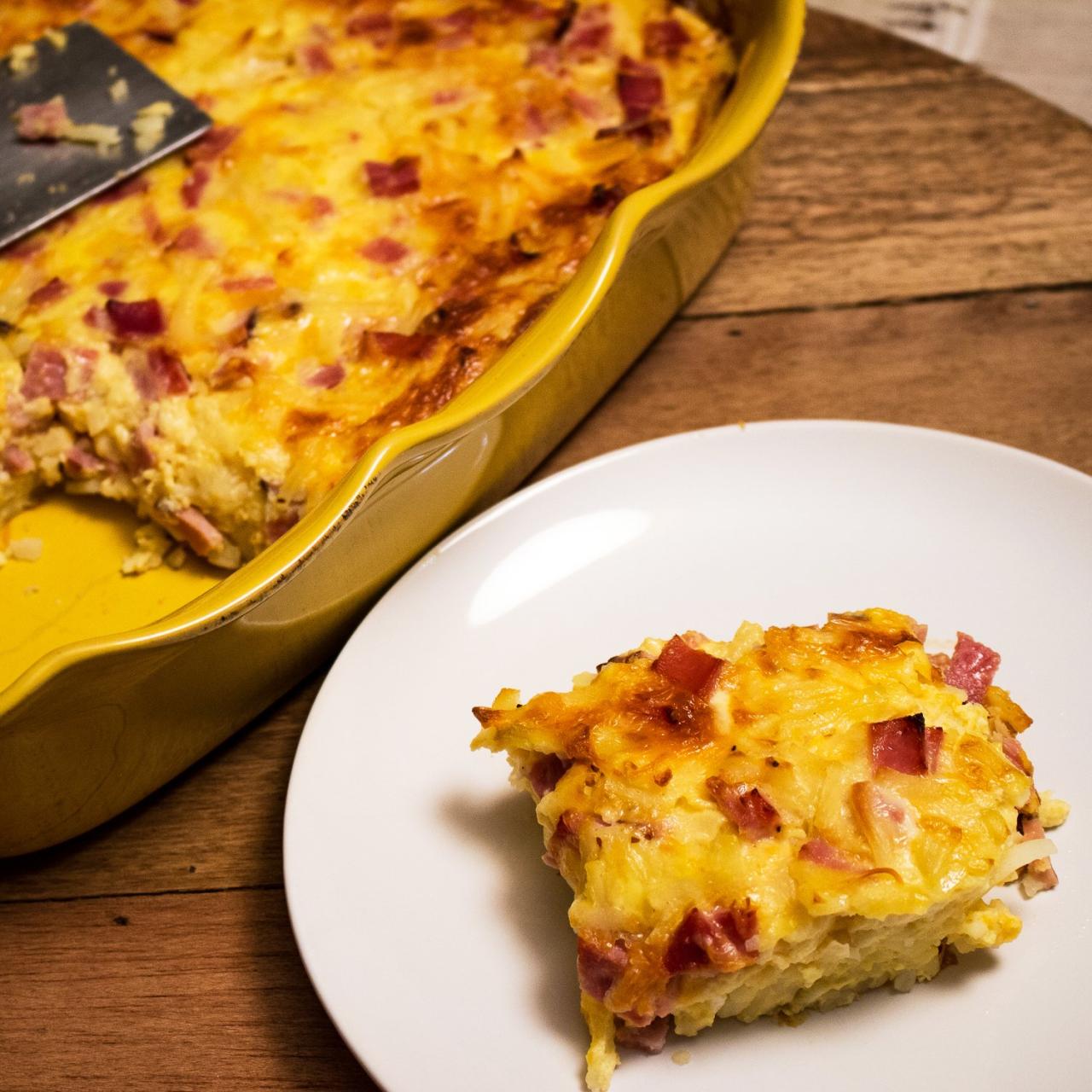 Egg and hash brown casserole