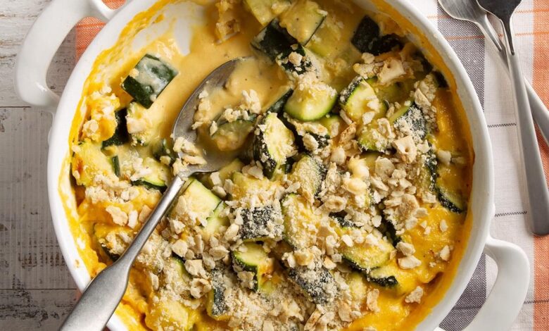 Cheesy zucchini casserole i