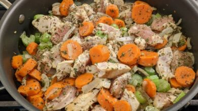 Chicken and brown rice soup