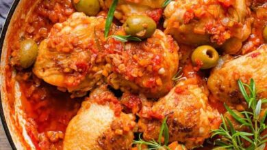 Chef johns chicken cacciatore