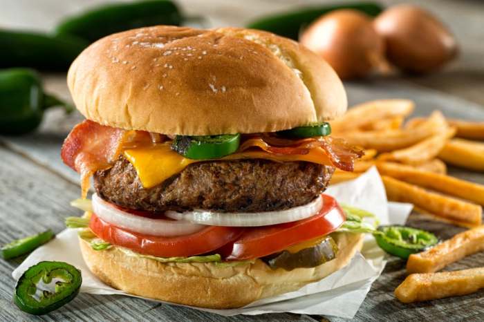 Cream cheese jalapeno hamburgers