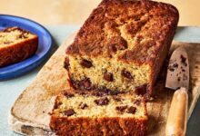 Banana chocolate chip dessert