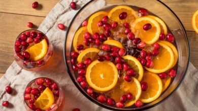 Gails famous christmas punch