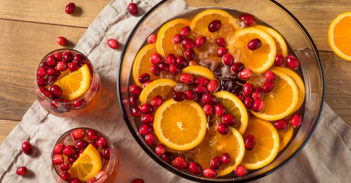 Gails famous christmas punch