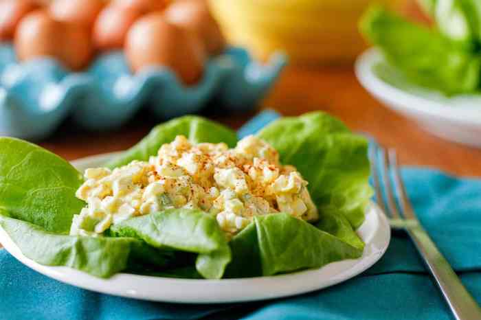 Egg salad with celery