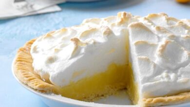 Grandmas lemon meringue pie