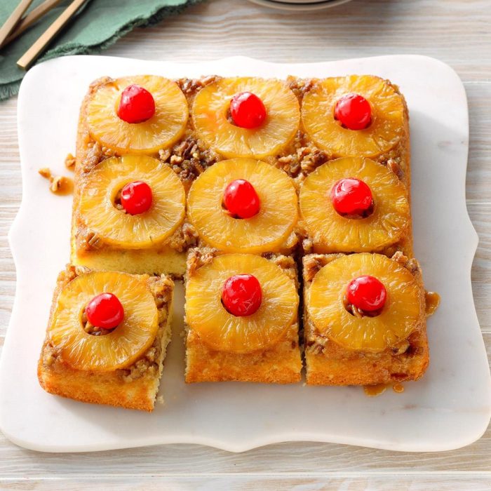 Pineapple upside down cake vii