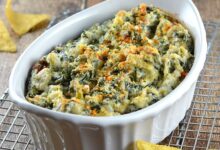 Amazing spinach artichoke casserole