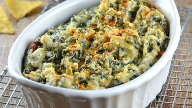 Amazing spinach artichoke casserole