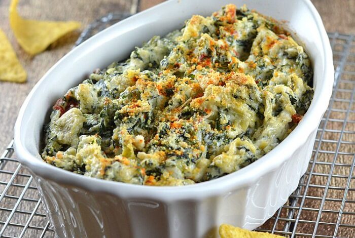 Amazing spinach artichoke casserole