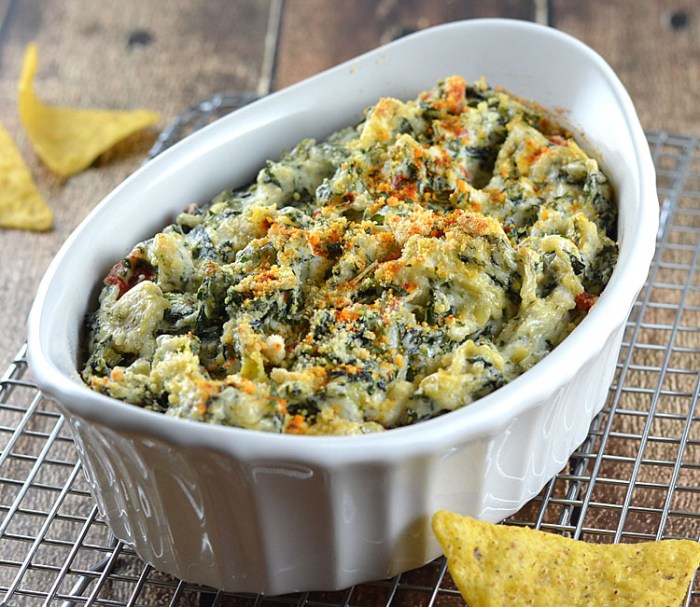 Amazing spinach artichoke casserole