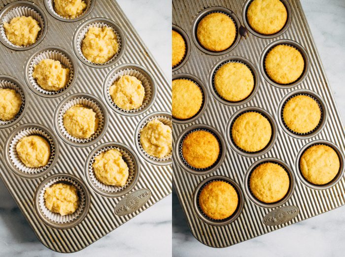 Vanilla coconut flour cupcakes