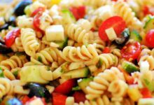 Easy cold pasta salad