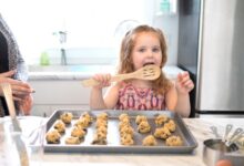 Edible pecan chocolate chip cookie dough