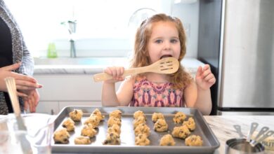 Edible pecan chocolate chip cookie dough