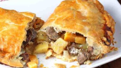 Cornish pasty pasties daringgourmet pastry crust pudding pastries cornwall