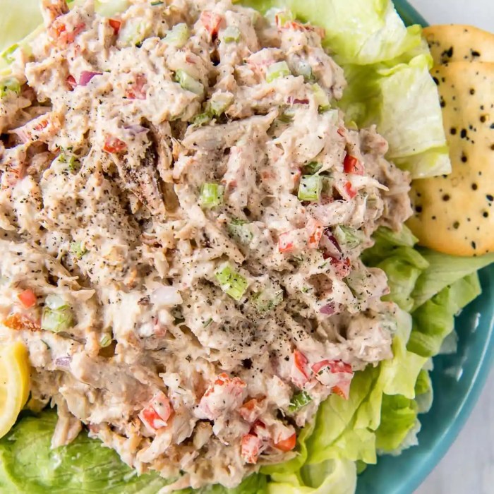 Shrimp and crab seafood salad