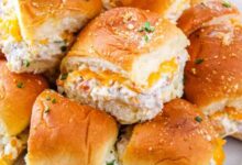 Pull apart chicken sliders