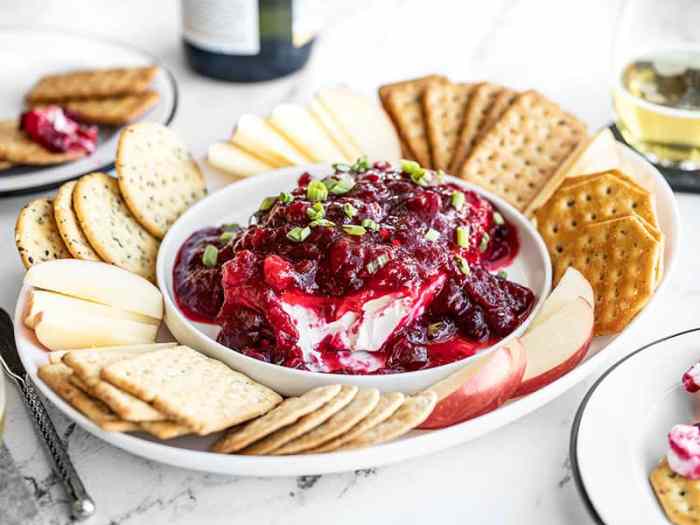 Cranberry jalapeno cheese appetizer thelovenerds fave