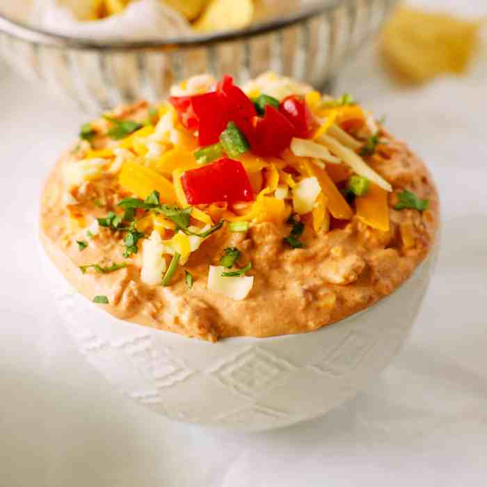 Cream cheese salsa dip