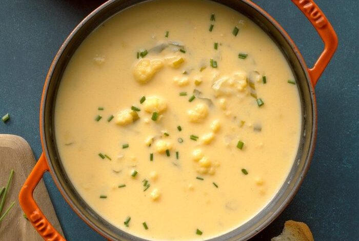 Cream of cauliflower soup ii