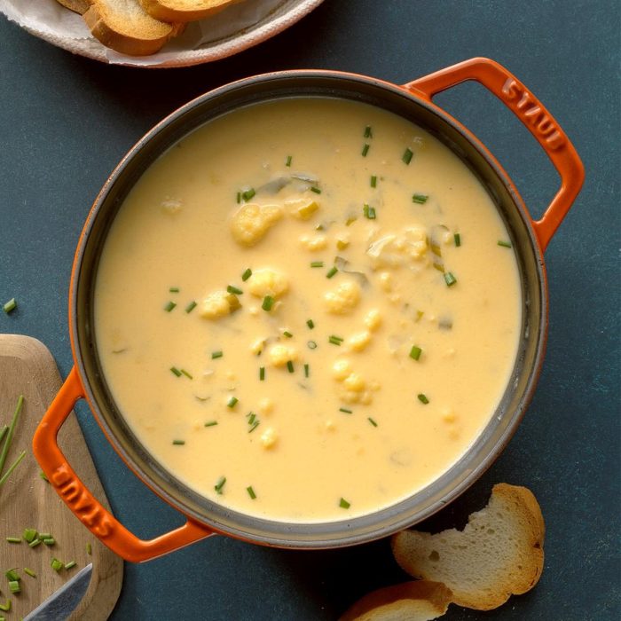 Cream of cauliflower soup ii