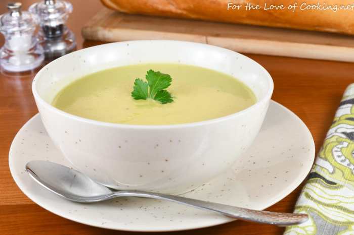 Cream of celery soup