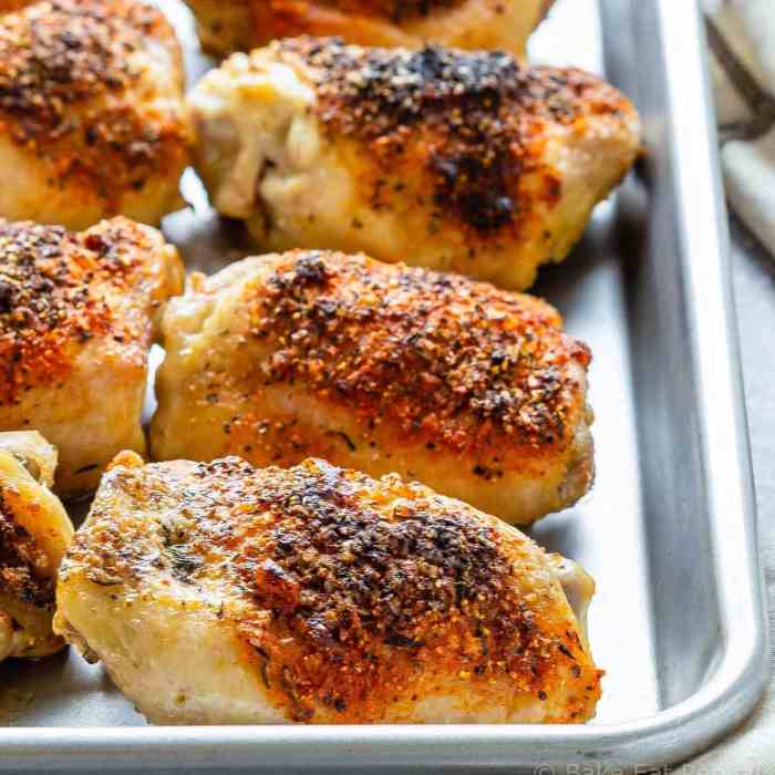 Easy crispy baked chicken