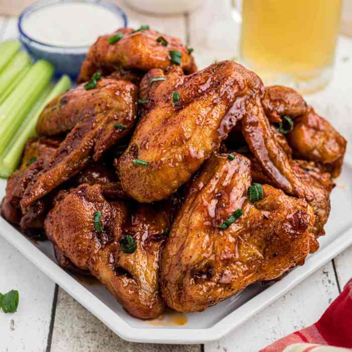 Oven fried chicken wings