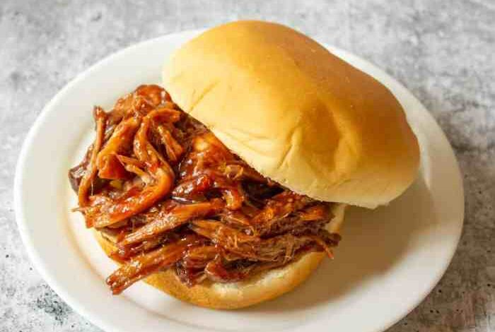 Chef johns pulled pork bbq