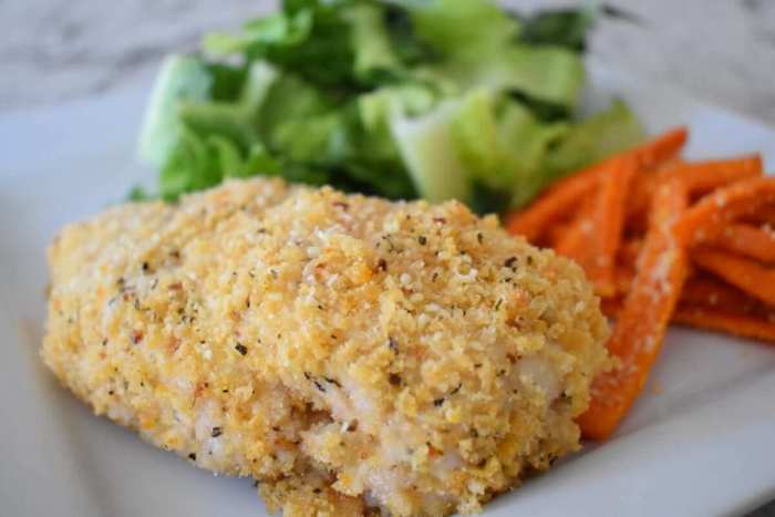 Easy crispy baked chicken