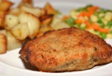 Parmesan baked pork chops