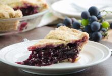 Concord grape pie i