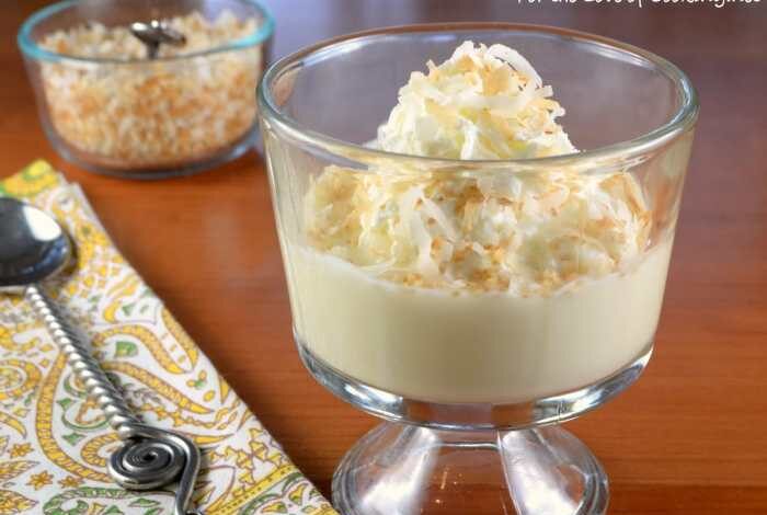 Maja blanca coconut pudding