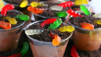 Quick and easy dirt cups