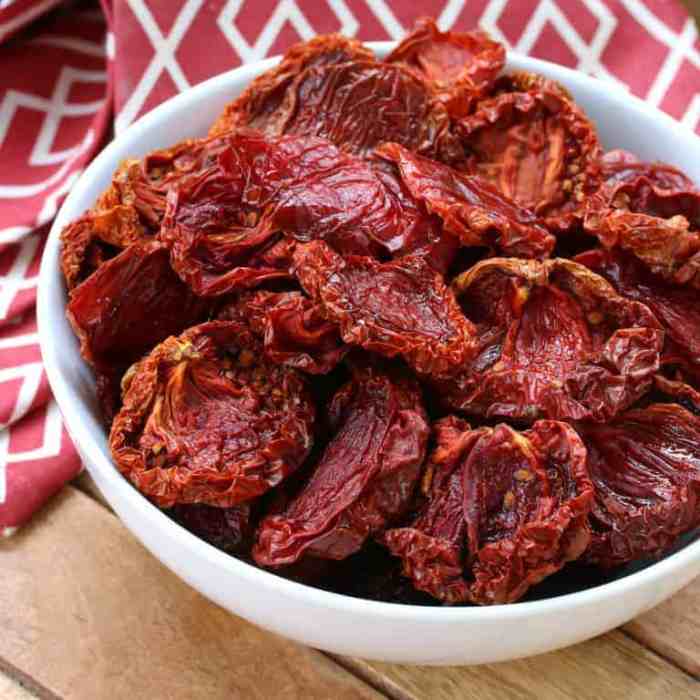 Sun dried tomatoes i