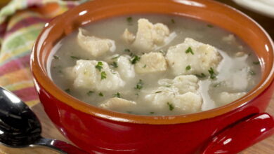 Old fashioned chicken and dumplings