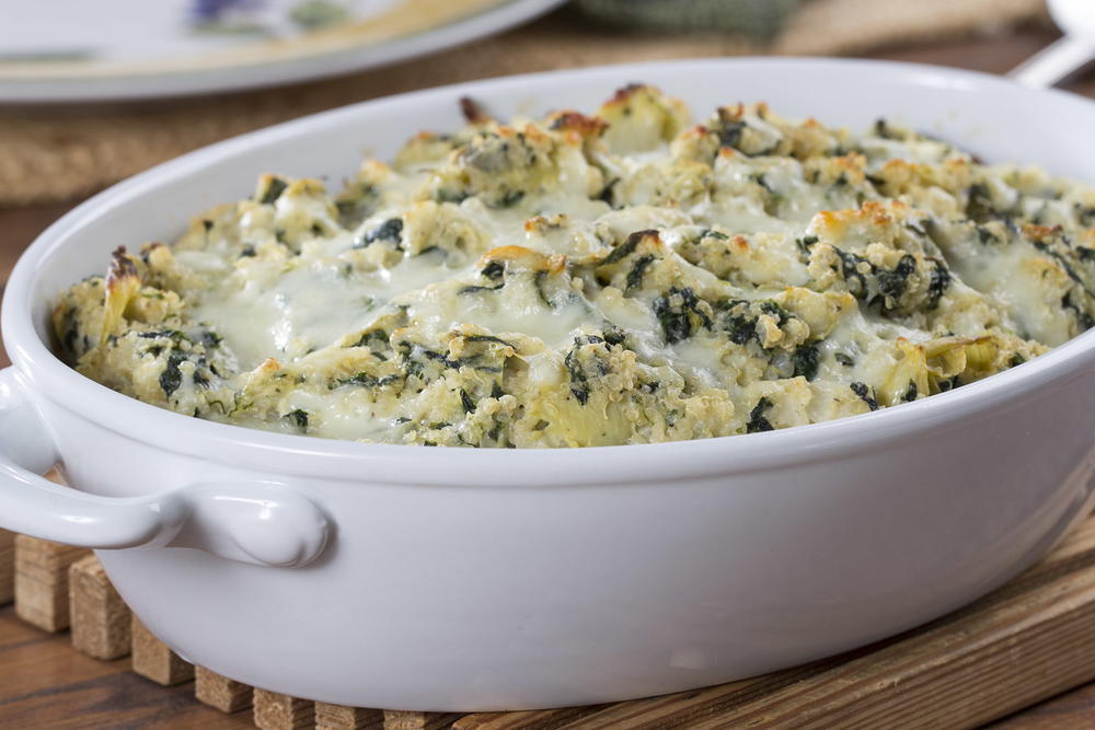 Artichoke spinach casserole chicken keto whichever rinse frozen easier thawed either canned sure them use just first