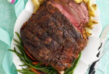 Rib prime roast recipe beef ribs thecookierookie make steak