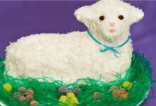 Easter lamb cake ii